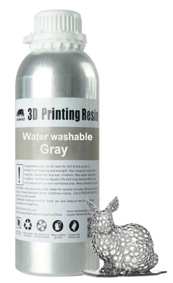 Wanhao Water Washable серая 1 л