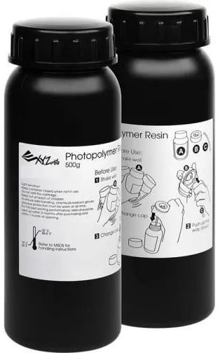 Фотополимер XYZPrinting Rigid 2 бутылки по 500 мл
