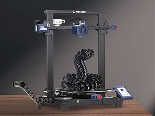 Печать на 3Д принтере Anycubic Kobra Plus, большие размеры, змея