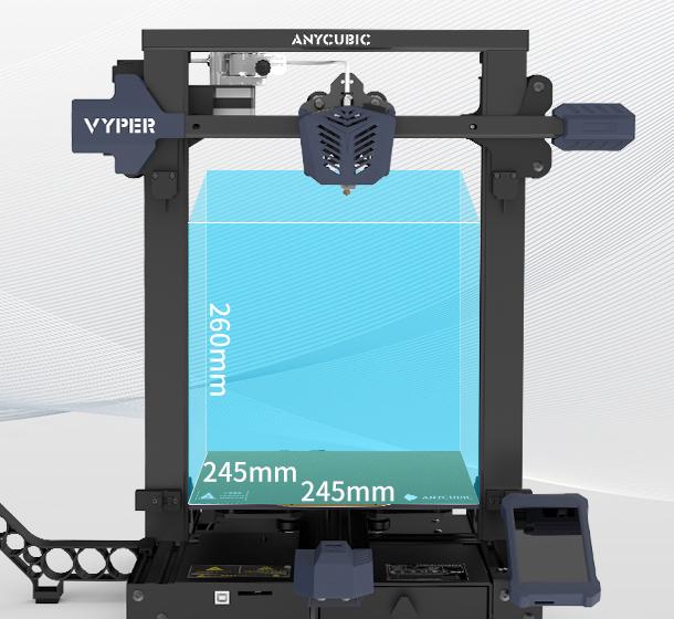 Рабочая камера 3d принтера Anycubic Vyper
