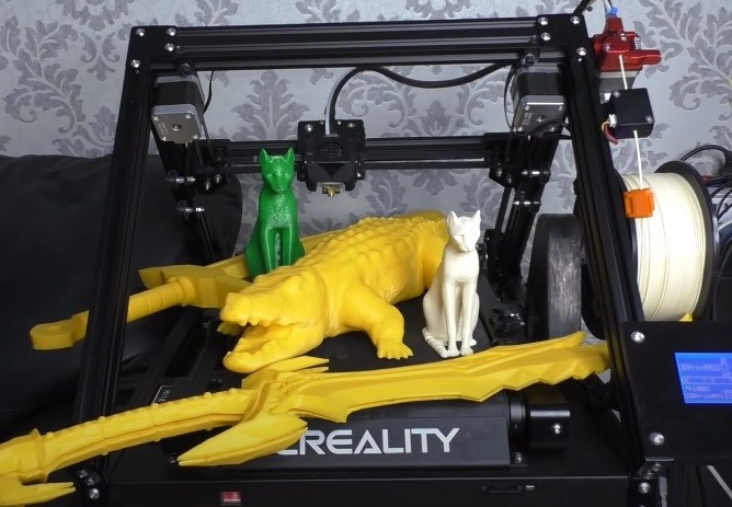Образцы изделий отпечатанных на 3D принтере Creality 3DPrintMill CR-30