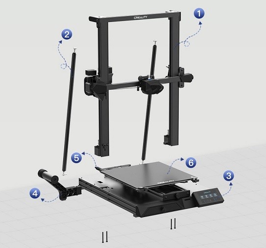 Простая сборка 3D принтера Creality CR-10 Smart