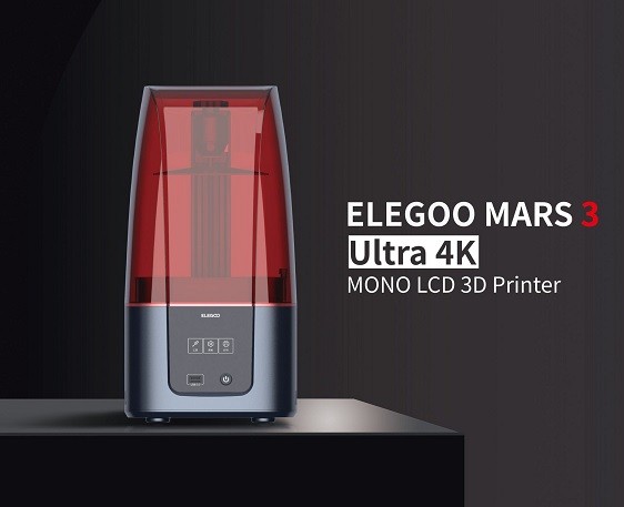 Корпус ELEGOO Mars 3 Ultra 4K Mono LCD 