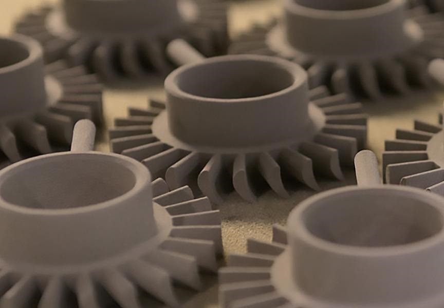 Изделия напечатанные на 3D принтере  ExOne InnoventPro 3L