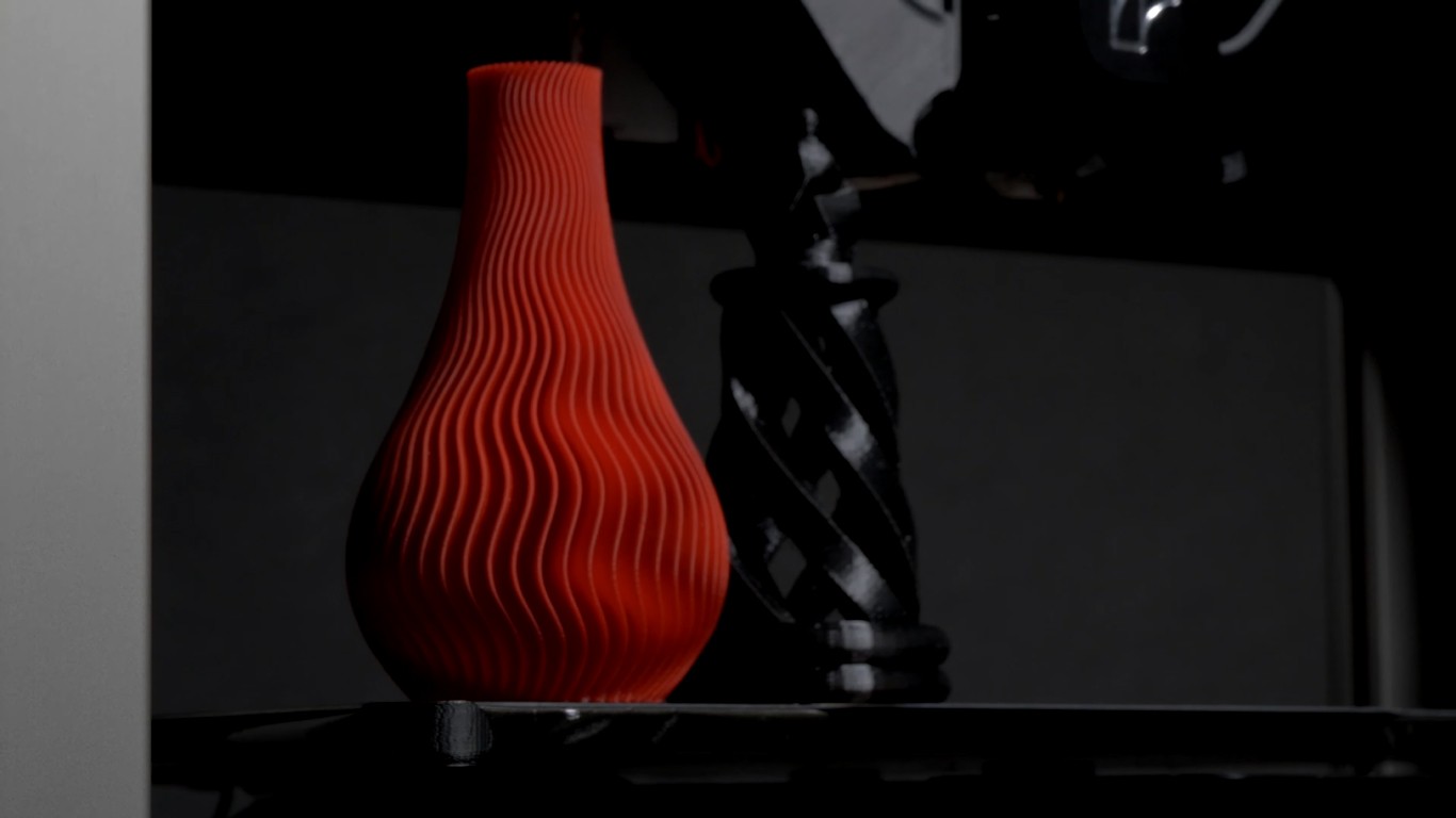Ваза изготовлена на 3D принтер Felix PRO 3 Touch