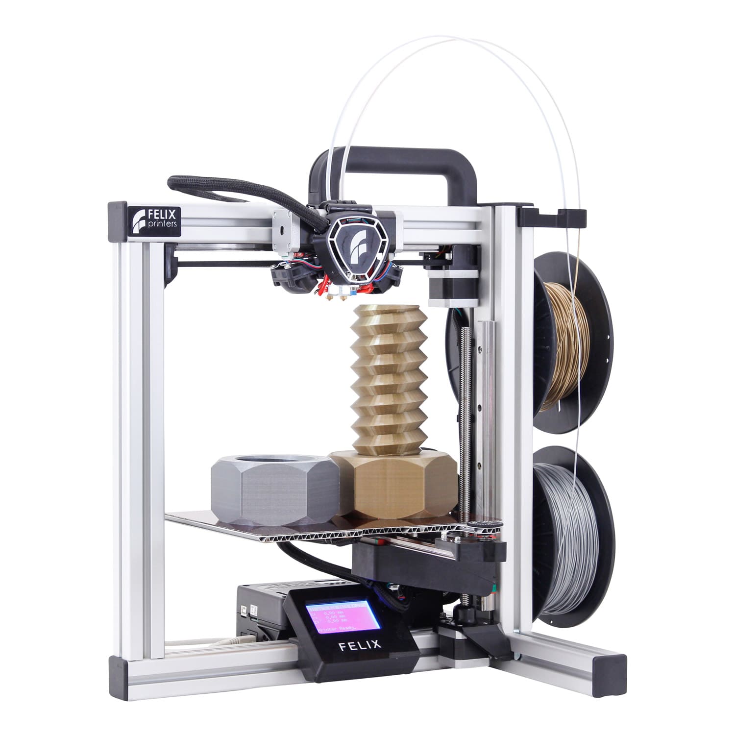 Изделия сделаное на 3D принтер Felix Tec 4 с 2 экструдерами