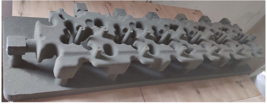 Форма для отливки выполненная на 3D принтере FHZL PCM450
