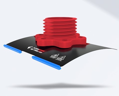 Гибкая платформа из магнитной стали, 3D принтер FlashForge Creator 3 Pro