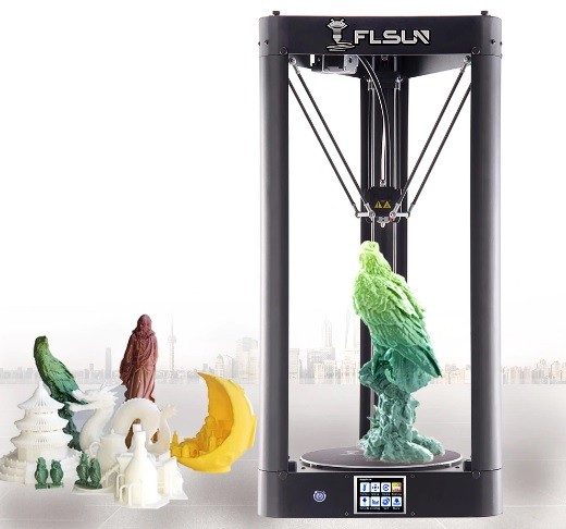 Примеры печати 3D принтера FLSUN QQ-S PRO