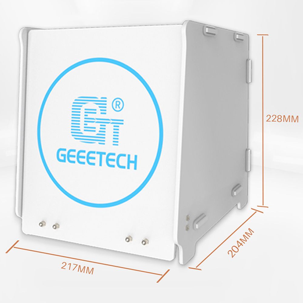 Размеры УФ-камеры Geeetech GCB-1
