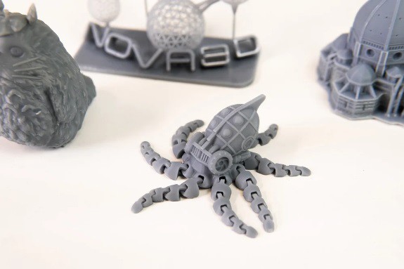 Пример печати Nova3D Whale 2