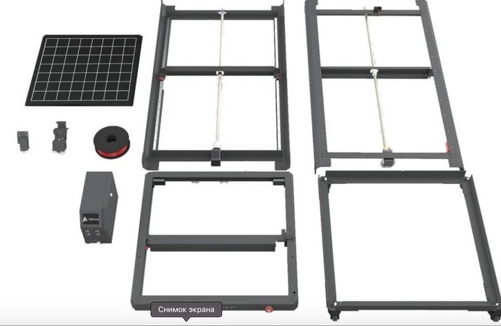 Панели 3D принтера OPTIMUS P1 