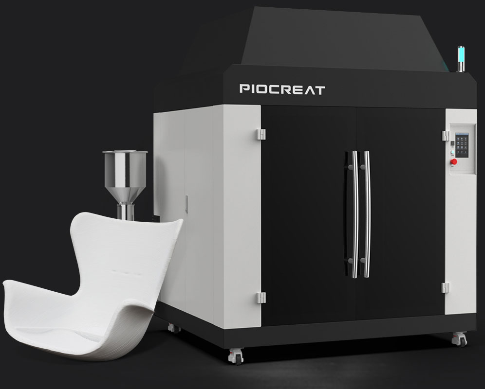 Пеллетный 3D принтер Piocreat G12, пресс-форма