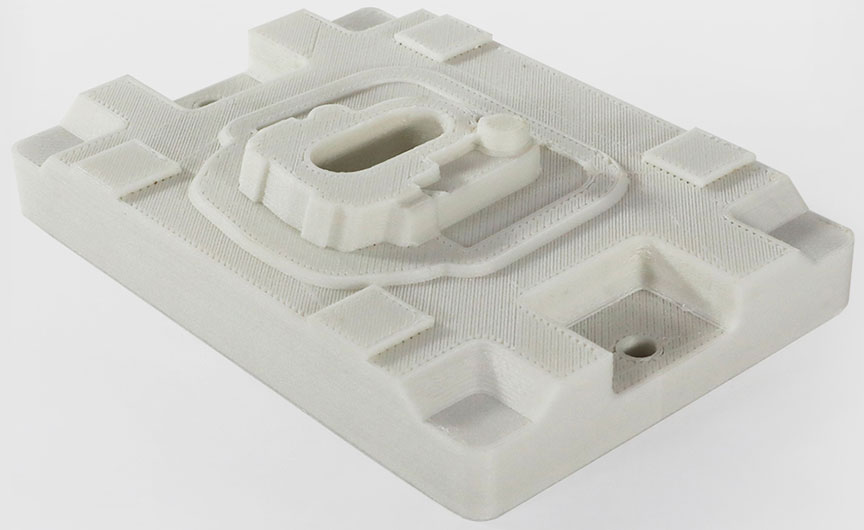 Деталь, пресс-форма, печать на 3D принтере Piocreat G12