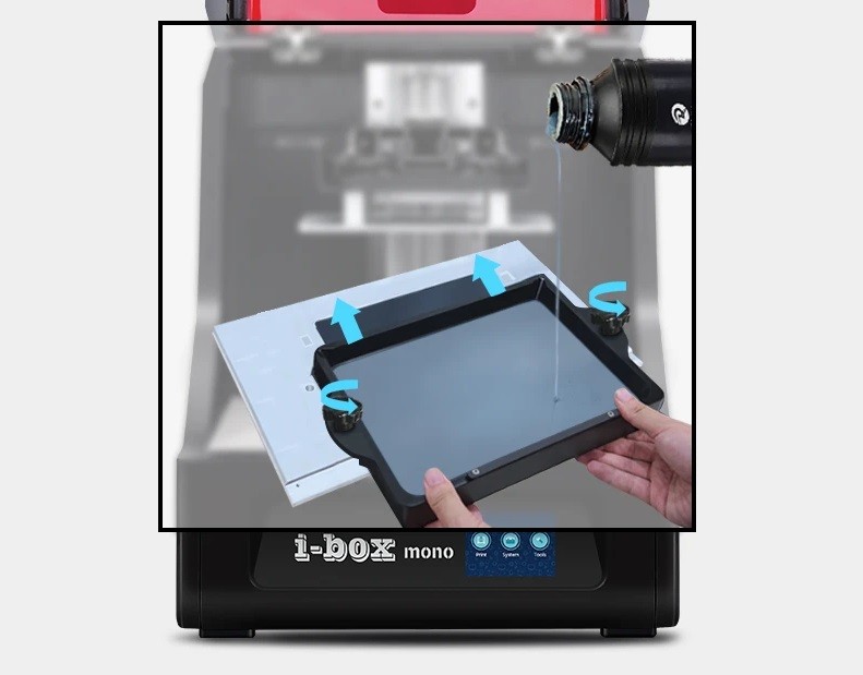 Форм-фактор 3D-принтера QIDI Tech i-Box Mono