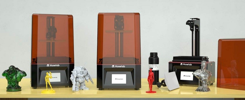 Форм-фактор 3D принтера Voxelab Polaris 2K Color LCD