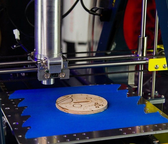 Фрезерование на 3D принтере Zmorph FAB