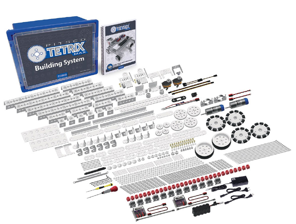 Базовый набор TETRIX MAX для LEGO MINDSTORMS EV3 (детали ЛЕГО НЕ входят в набор)