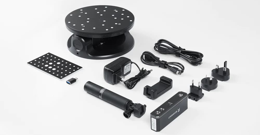 Комплектация 3D сканера Revopoint Mini Premium