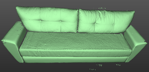 3D сканирование дивана при помощи 3D сканера: Scanform HR12L5