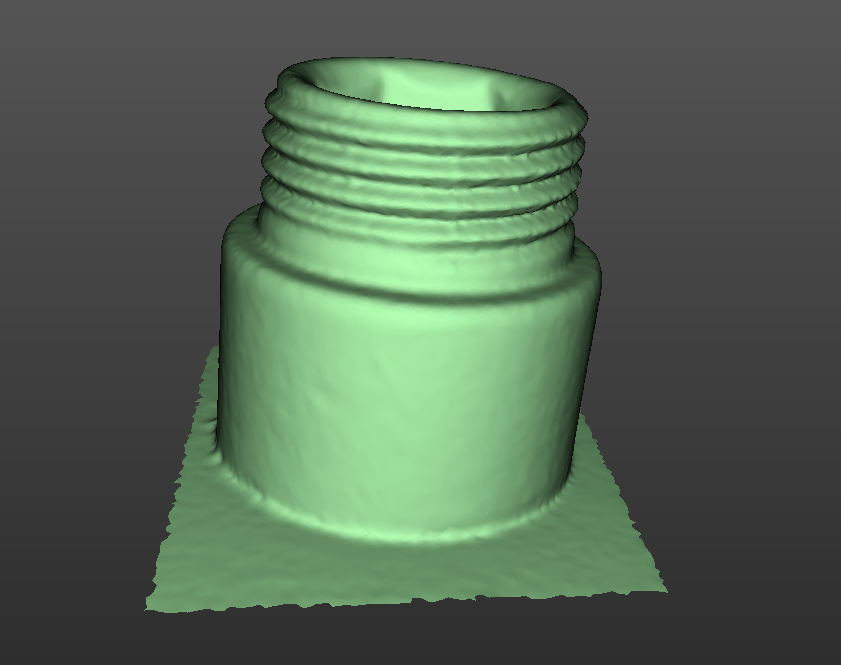 3D сканирование 3/4″ резьбы при помощи 3D сканера: Scanform HR12L5