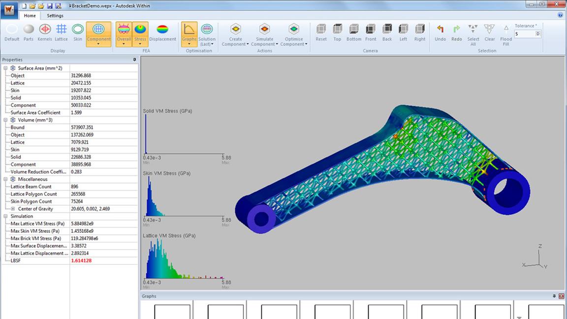 Autodesk Fusion 360 with Netfabb оценка деталей на прочность