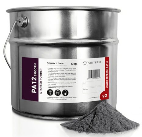 Sinterit PA12 Smooth Starter Powder 6 кг